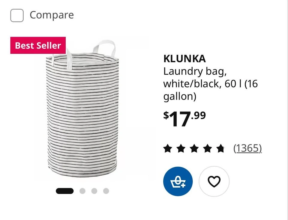 IKEA laundry basket - photo 2