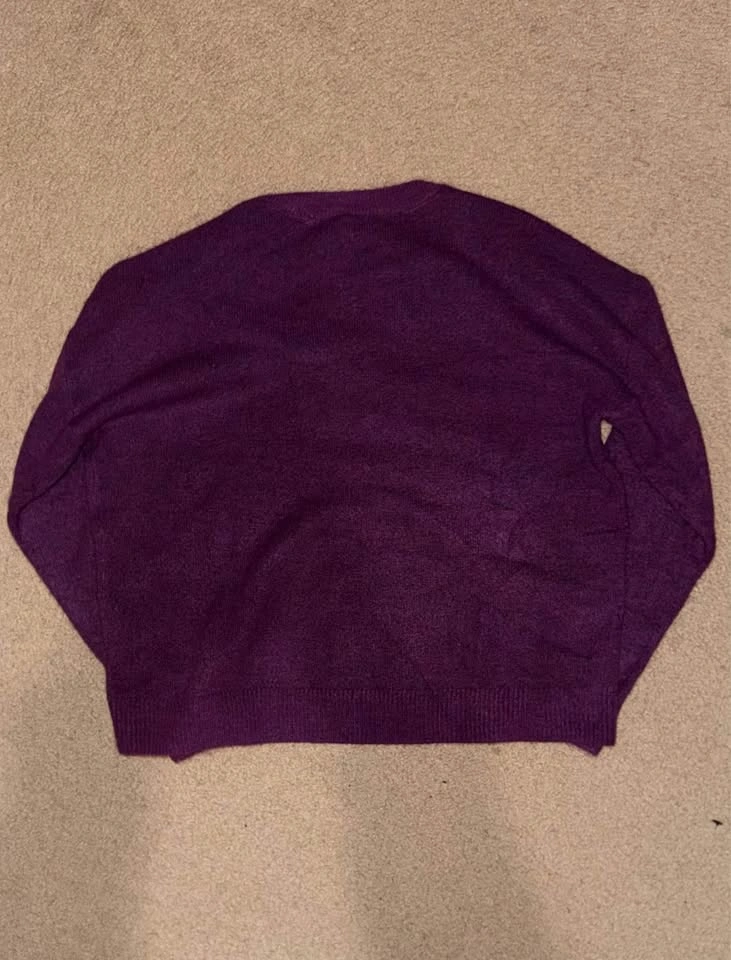 GAP Purple Fleece Sweater - photo 2