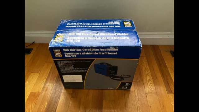 New Unopened Power Fist MIG 100 Flux-Cored Wire Welder