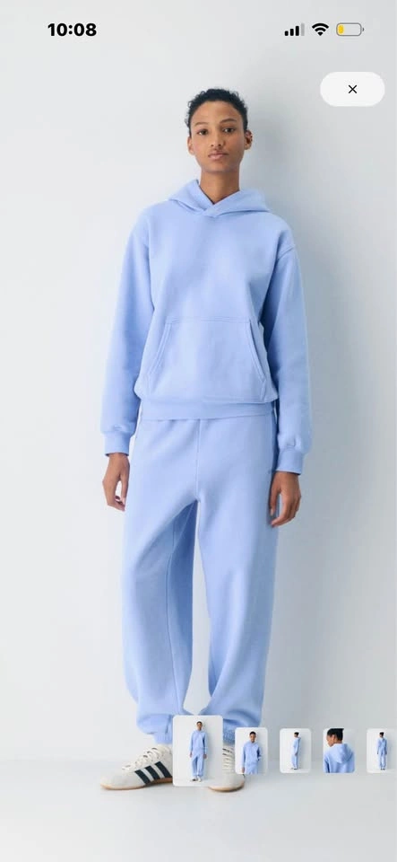 Aritzia Set — Dayflower blue