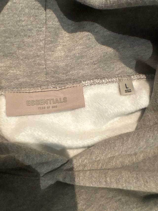 Fear of God Essentials SS22 Dark Oat Hoodie - photo 2