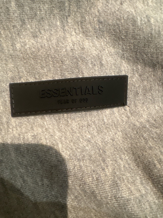 Fear of God Essentials SS22 Dark Oat Hoodie - photo 3