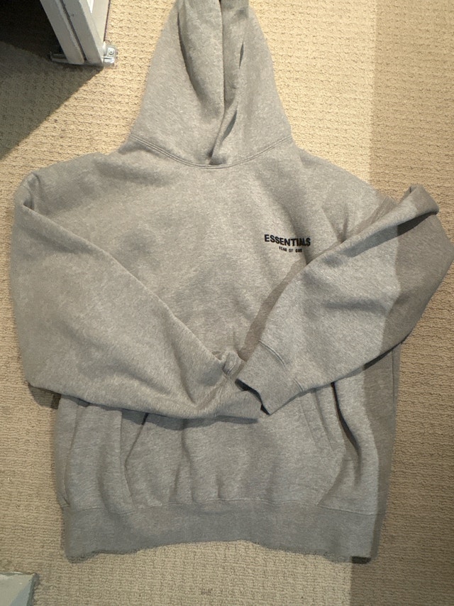 Fear of God Essentials SS22 Dark Oat Hoodie - photo 5