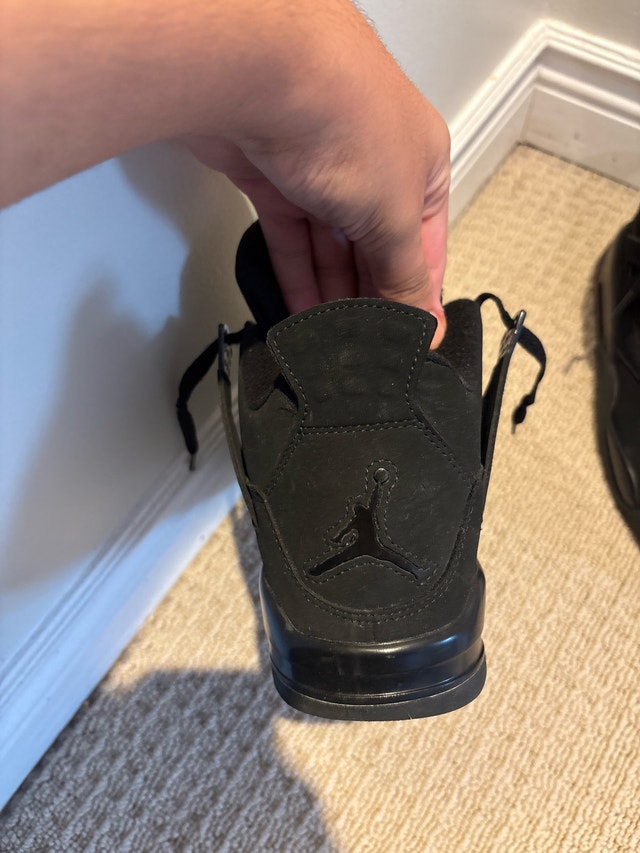 Jordan 4 black cats - photo 2