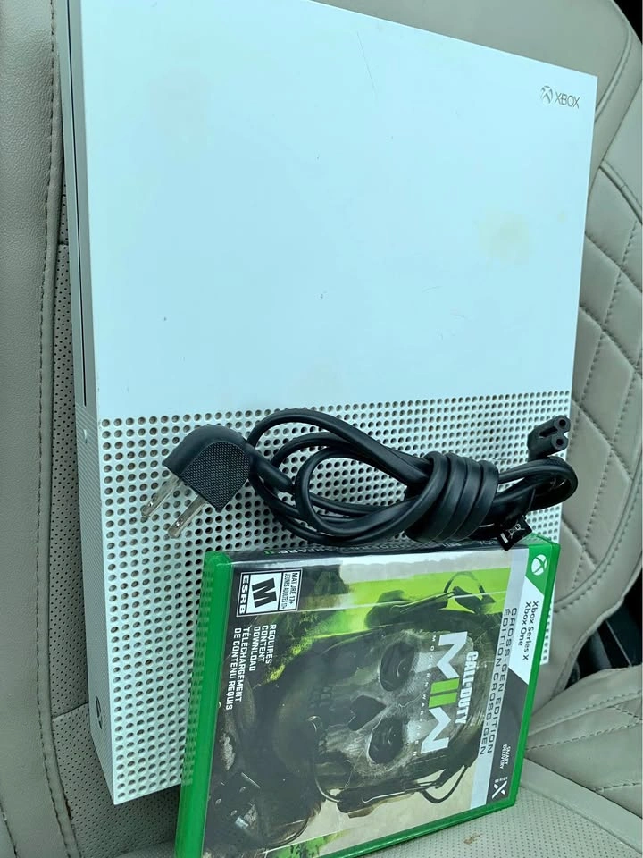 Xbox One S 1T with 2 games & power cord