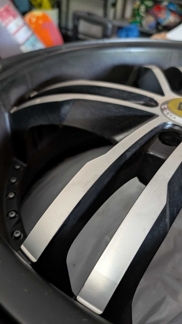 20" Deep Dish TIS DUBs Satin Black with machine face - photo 2