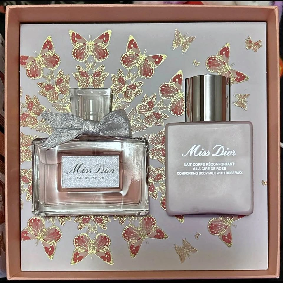 Christian Dior "Miss Dior" Perfume & Body Milk Gift Set