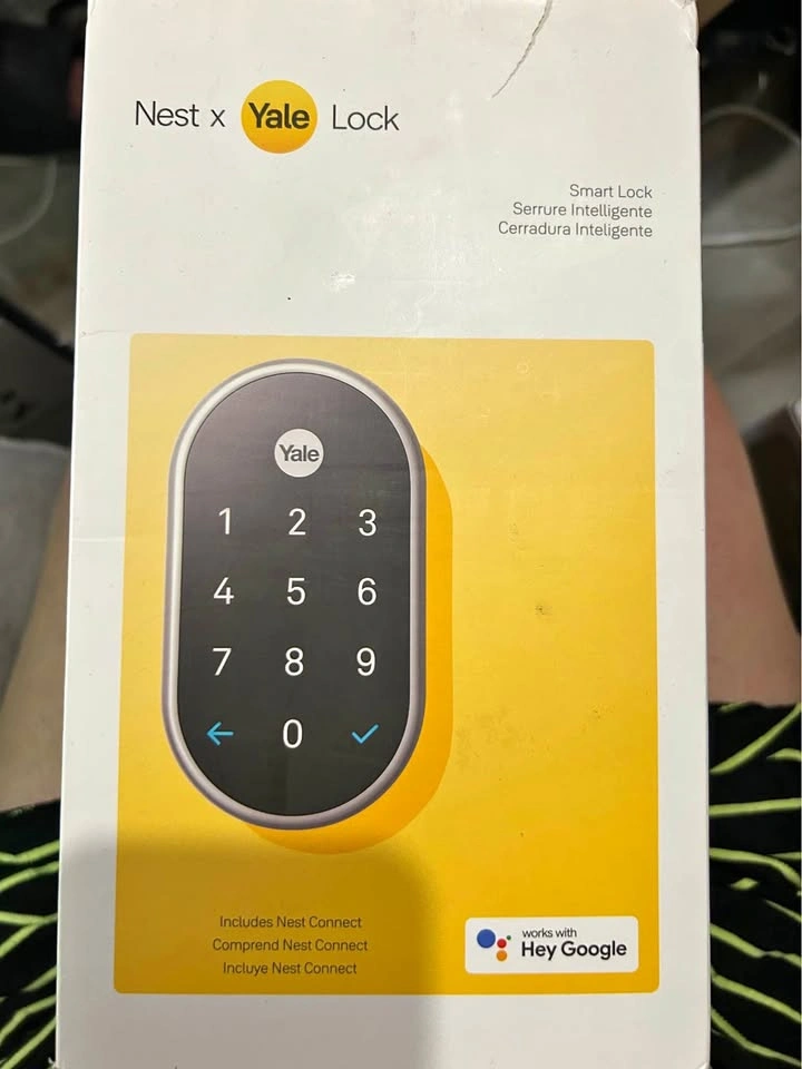 Brand New Google Nest x Yale Smart Lock - Satin Nickel (2 Locks)