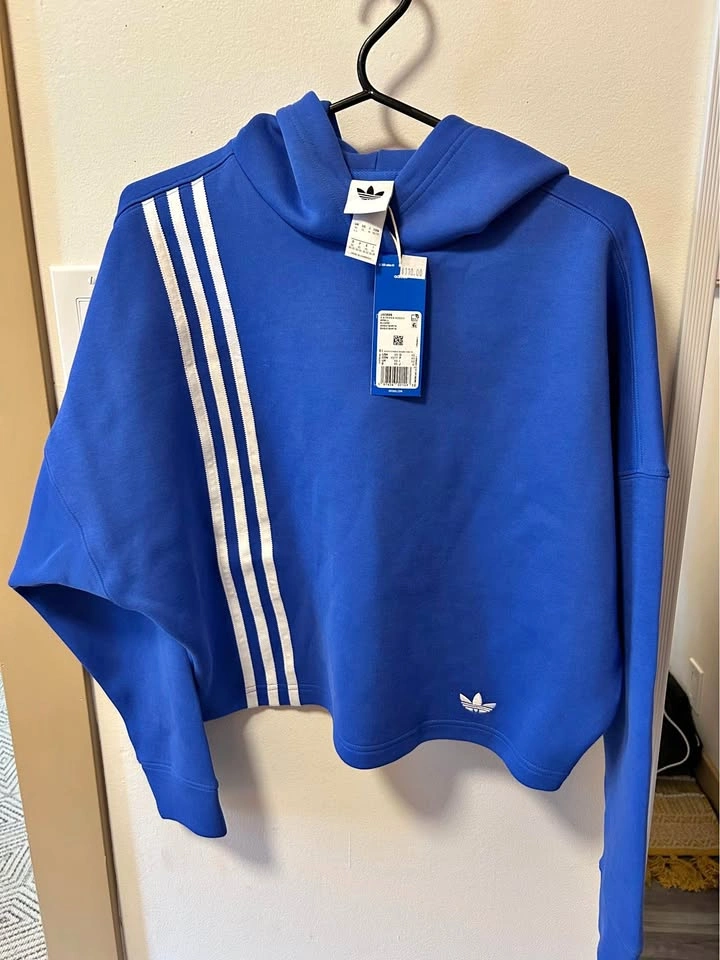 BRAND NEW Adidas Originals 3-Stripes Hoodie (Size XS) - Tags Att