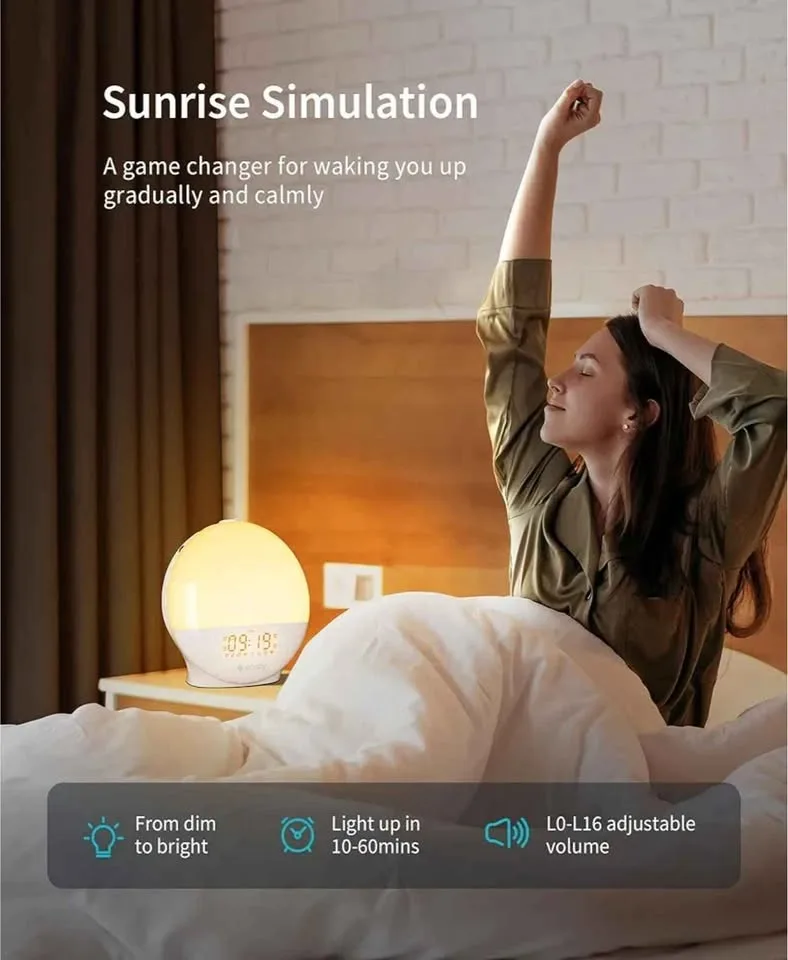 ecozy Sunrise Alarm Clock image indicator(3)
