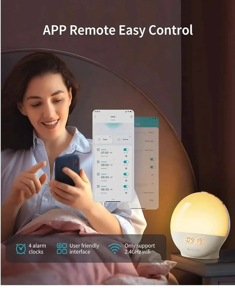 ecozy Sunrise Alarm Clock image indicator(4)