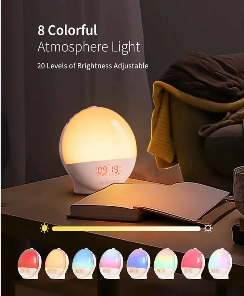 ecozy Sunrise Alarm Clock image indicator(6)