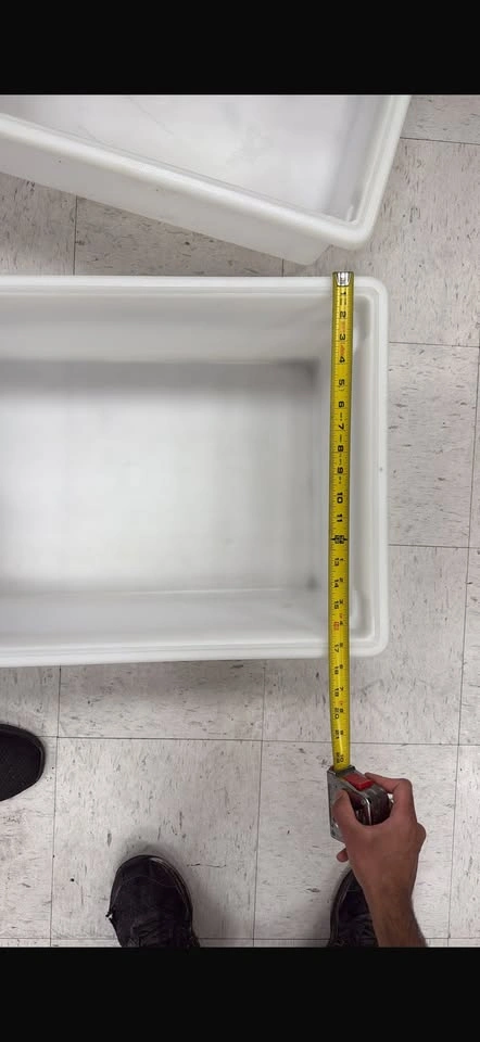 White Poly Food Box Storage - photo 3