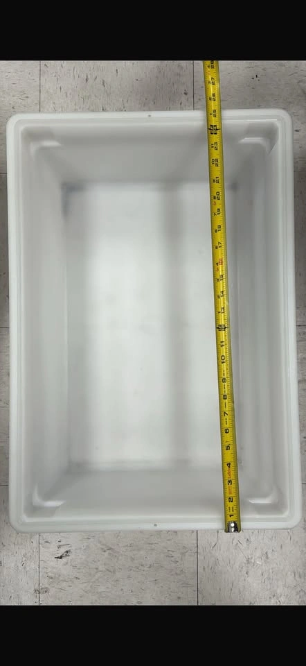 White Poly Food Box Storage - photo 4