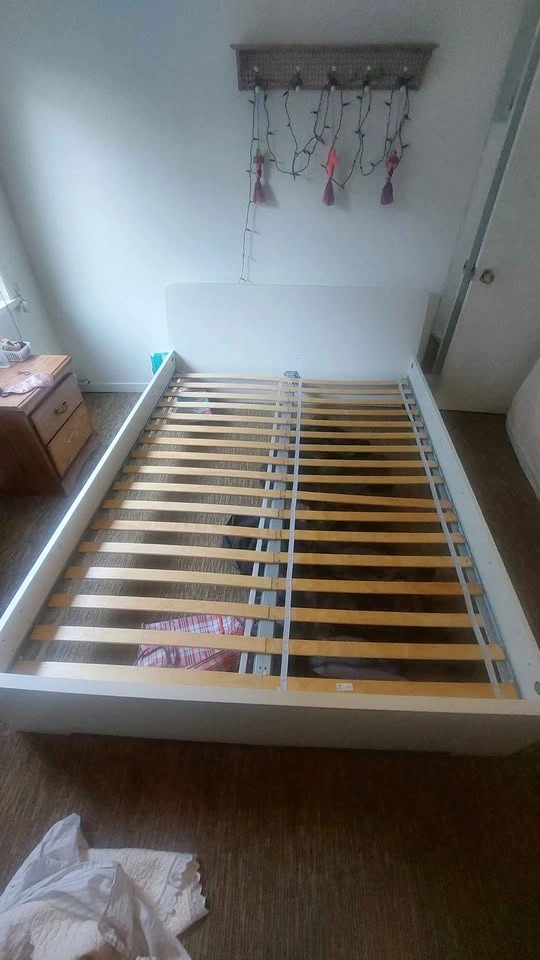 IKEA Malm Bed Frame with Slats - photo 2