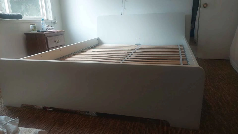 IKEA Malm Bed Frame with Slats - photo 3