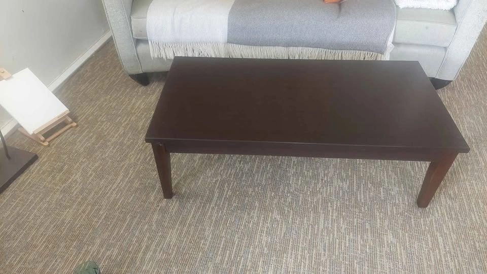 Dark Wood Coffee Table - photo 2