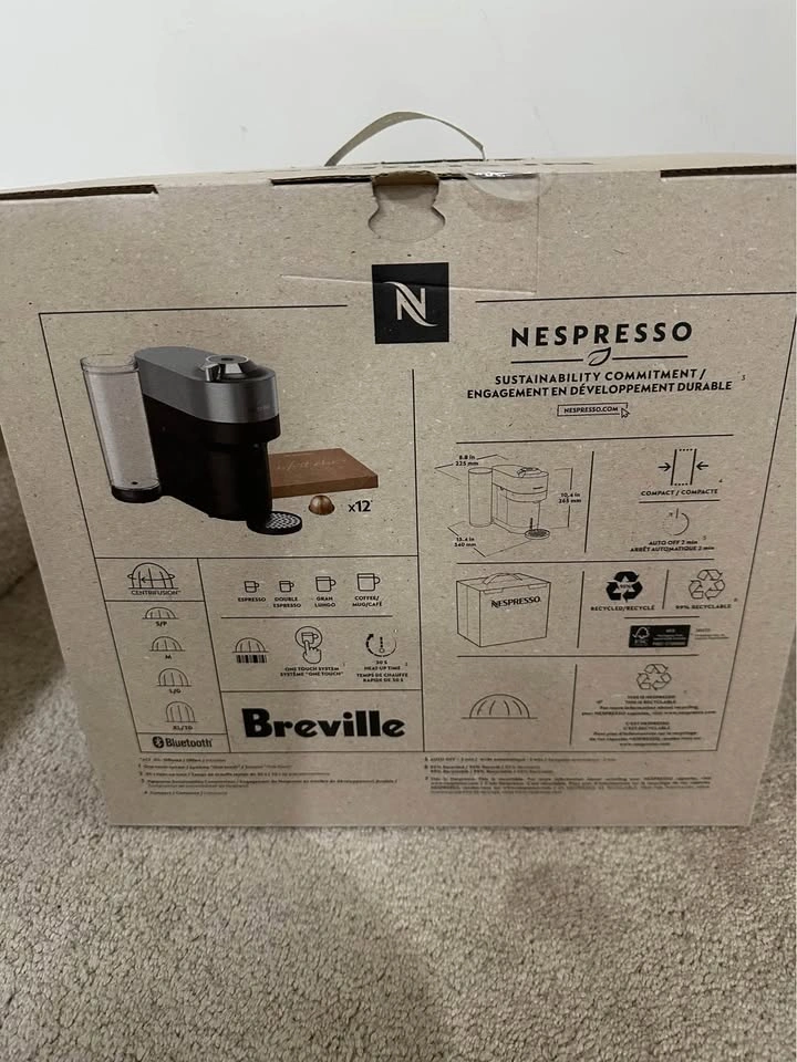 Nespresso Vetuo Pop+ with box - photo 2