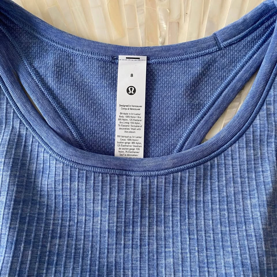 NWT Lululemon Ebb to Street Cropped Racerback Tank - photo 4