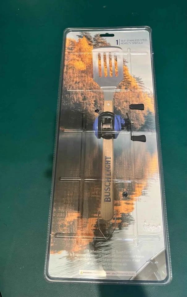 Busch Light 18.5” Stainless Steel Novelty Spatula - photo 2