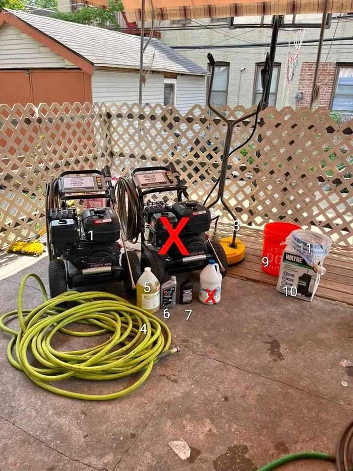 Pressure Washing Setup Pressure Washer Surface Cleaner M5 Twist