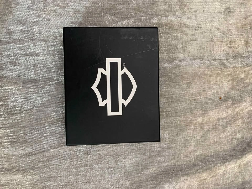 Harley-Davidson Men's Black RFID Bifold Wallet Embossed Logo - photo 2