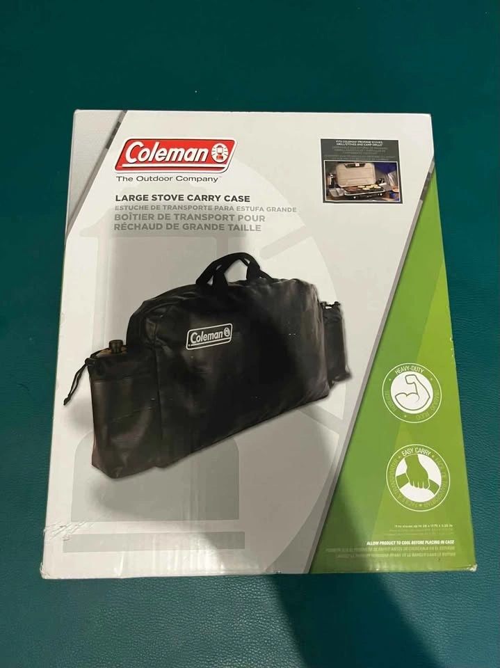 Coleman Stove Carry Case Rugged Propane Grill Bag Fuel Storage