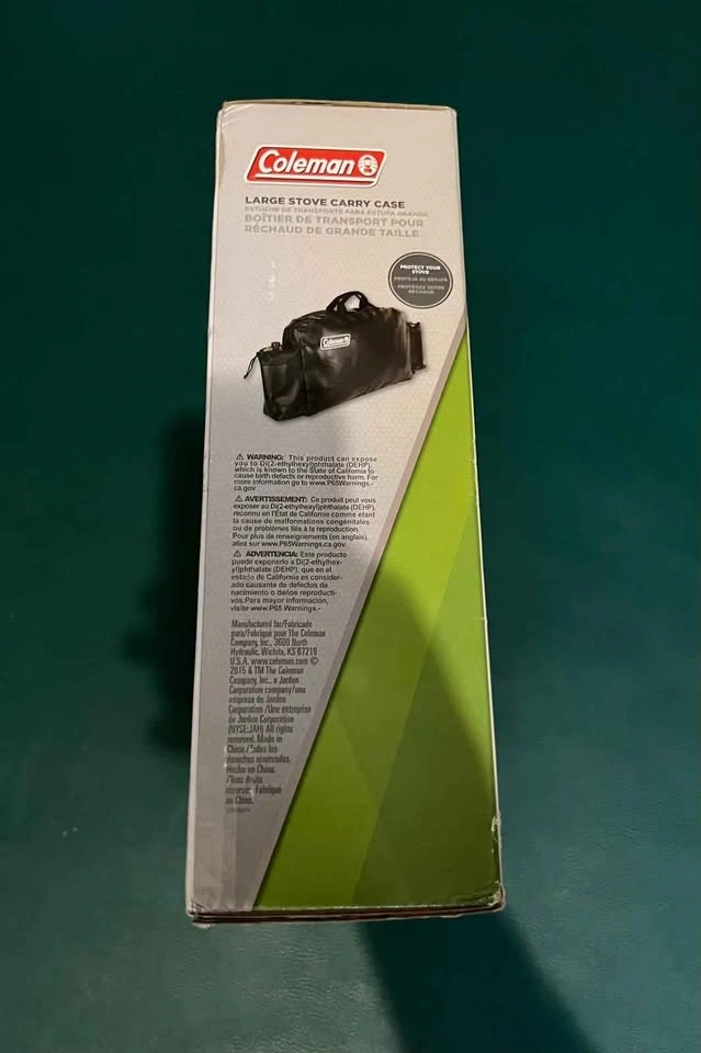 Coleman Stove Carry Case Rugged Propane Grill Bag Fuel Storage - photo 3