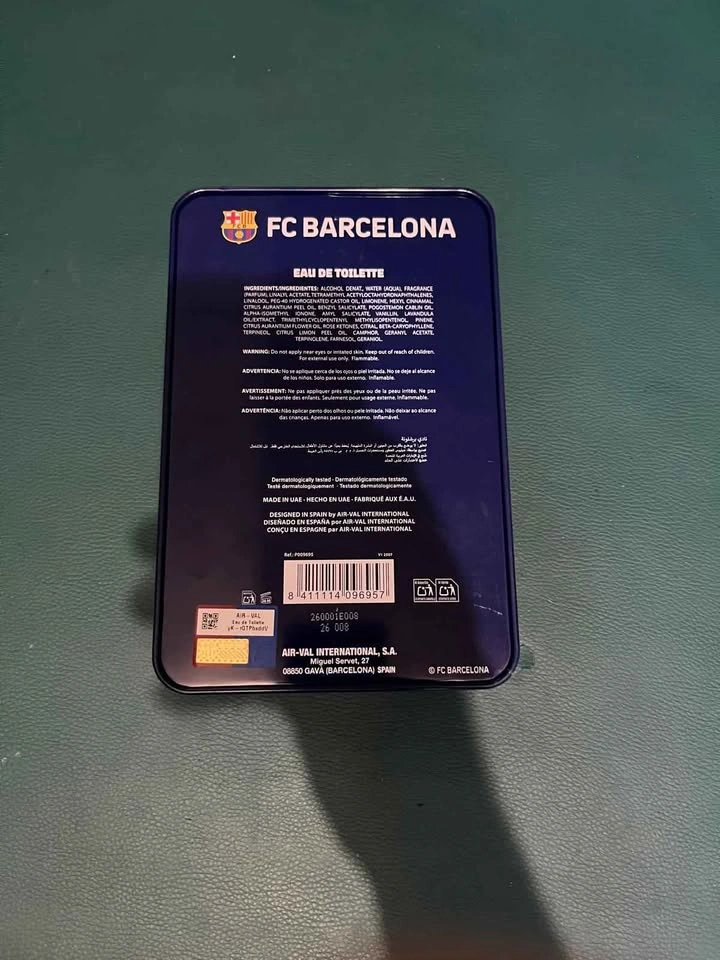 FC Barcelona BARÇA Eau De Toilette 3.4oz/ 100ml EDT - photo 5