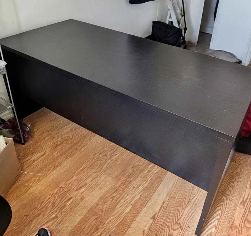 Long Black Drafting Desk - photo 2