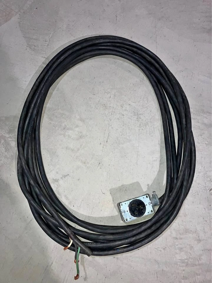 50A Welder Extension Cord – 51 ft – 10/3 SOOW Cable – NEMA 6-50R