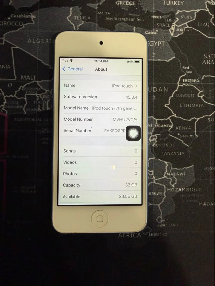 Apple iPod touch (7th Generation; Blue) 32GB - iOS 15.8.4 - photo 3