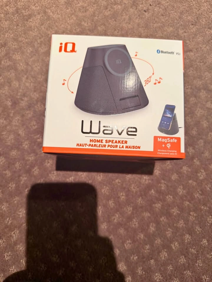 iQ Wave Home Speaker with MagSafe Wireless Charging (Sealed; BNI