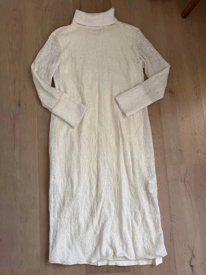 Zara Wool Turtleneck Midi Dress - photo 3