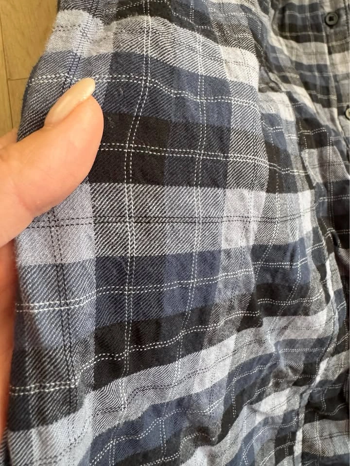 H&M Plaid Button-Down Midi Dress - photo 4