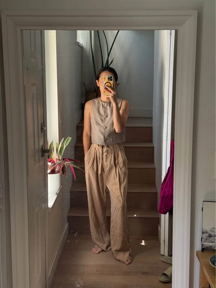 Dynamite Paperbag Waist Pants