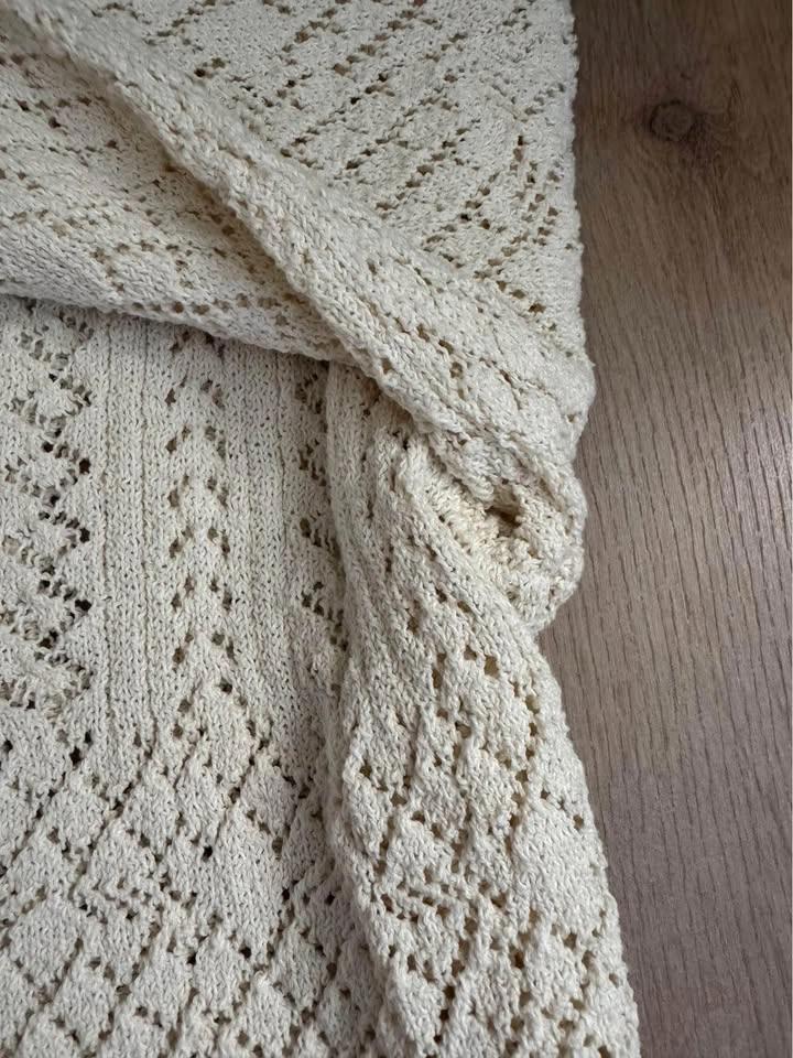 Zara Pointelle Knit Cardigan Size M - photo 5