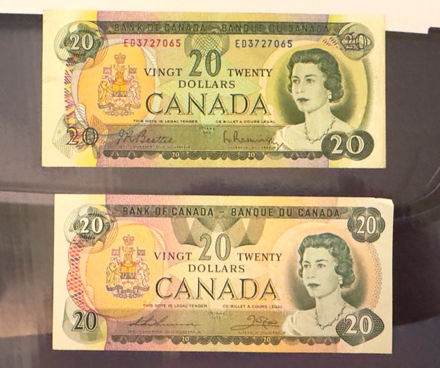 Bank of Canada Twenty Dollar Bill
