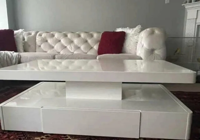 White coffee table image indicator(3)