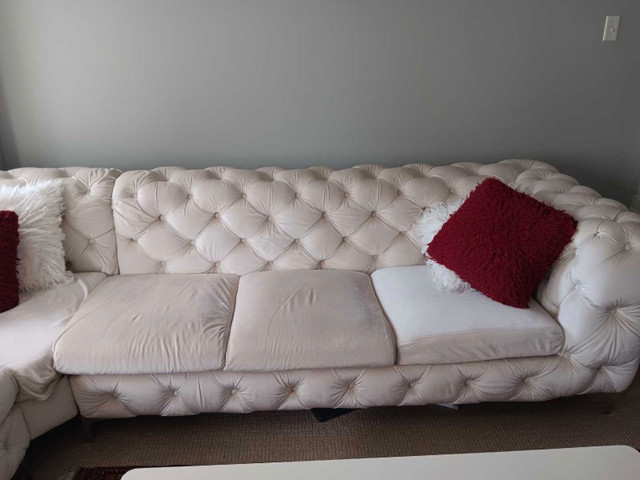 White couch