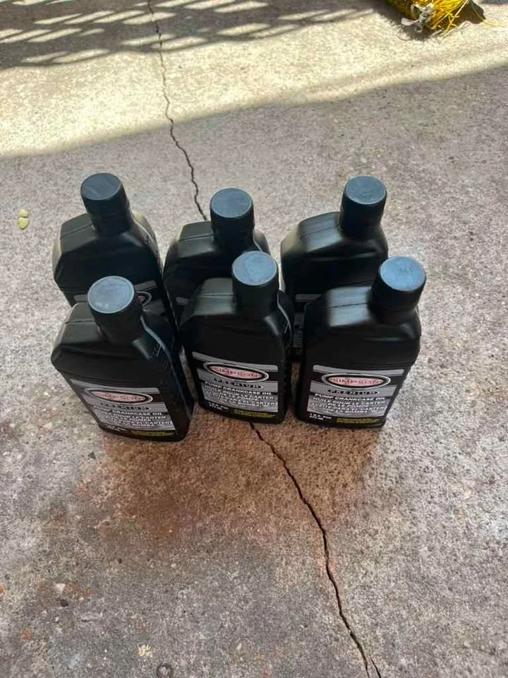 Simpson premium pump oil - photo 3
