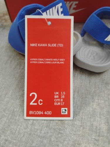 Nike Kawa Slide (TD) Size 2 C - photo 4