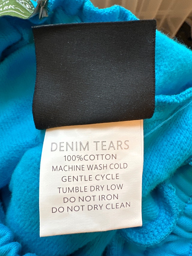 Denim Tears Cotton Wreath Sweatpants. Size M. - photo 5