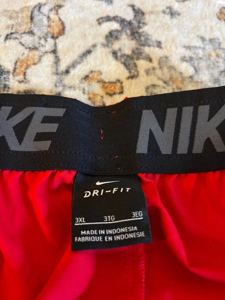 Nike Dri-FIT Men’s Training Shorts – Red – 3XL - photo 2