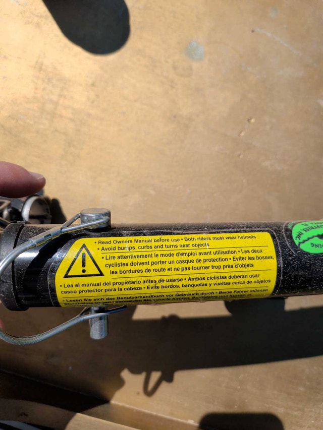 Trail-Gator Bike Tow Bar - photo 5
