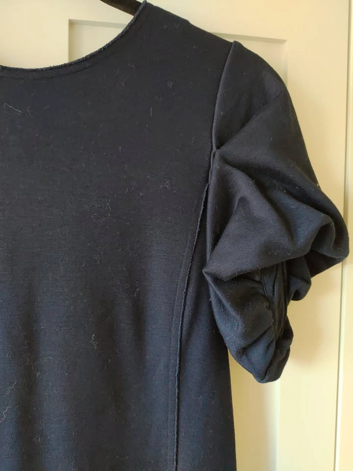 COS Balloon Sleeve Navy Top - XS - photo 3