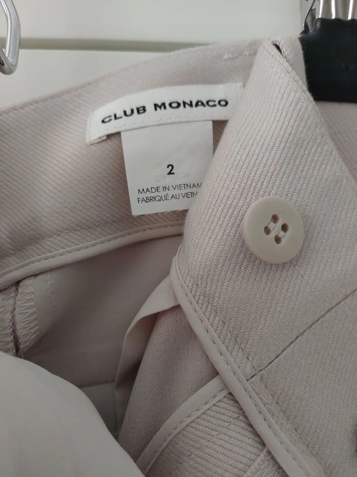 NWOT Club Monaco Pleated Dress Pants -Sz2 - photo 3