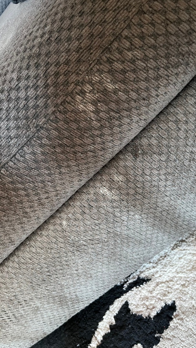 Large Grey Sectional + ottoman - photo 4