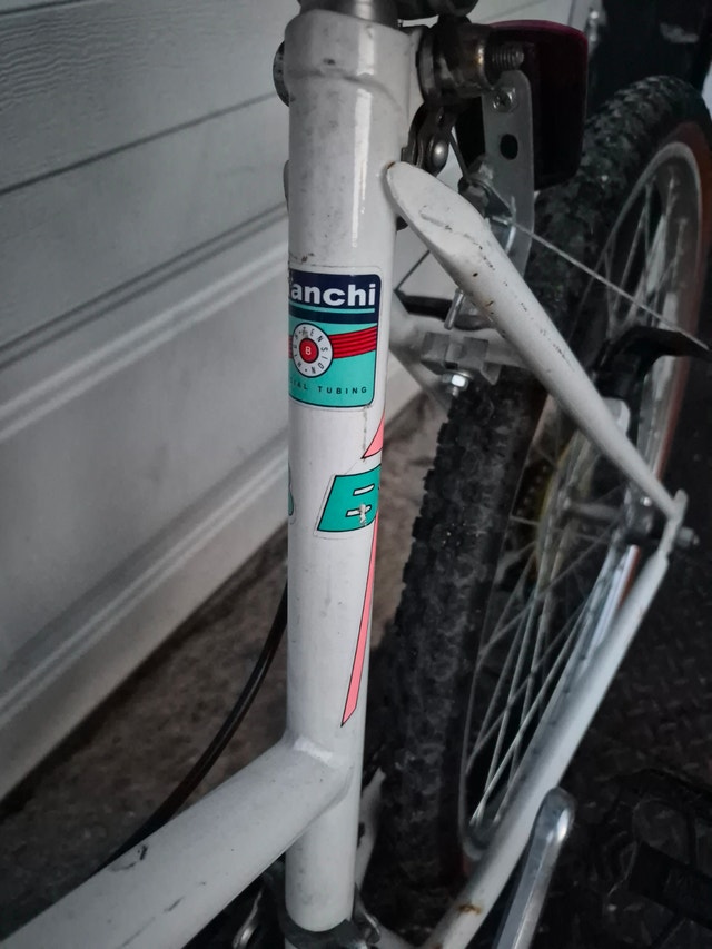 24'' wheel bike white Bianchi bicycle - photo 5