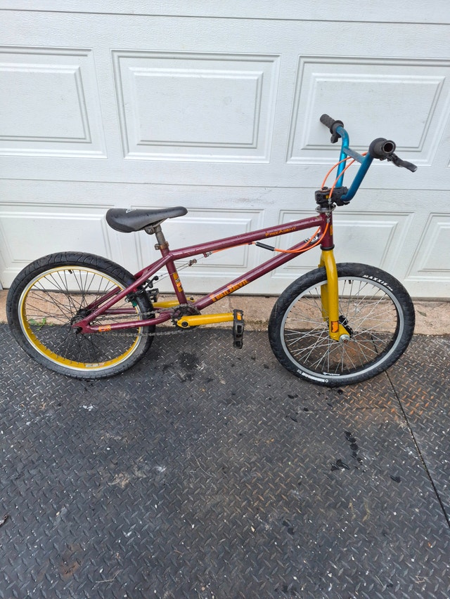 Strong BMX bike Free Agent Trail devil oversized axles larger
